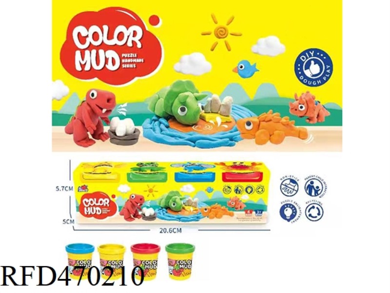 COLORED CLAY