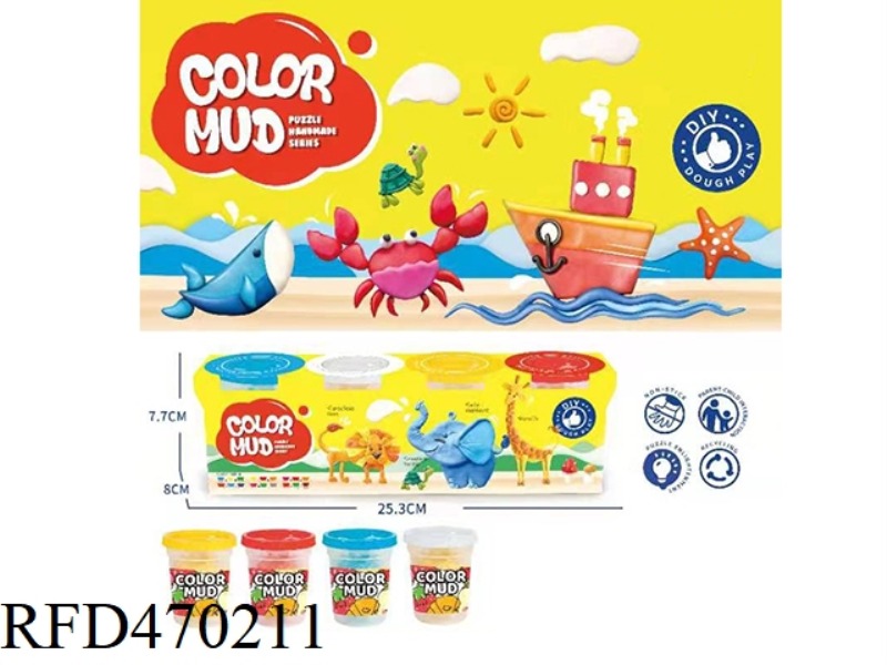 COLORED CLAY