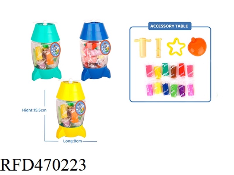 COLOR CLAY SET (6G/BAR)