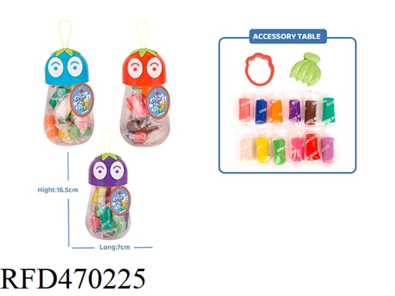 COLOR CLAY SET (6G/BAR)