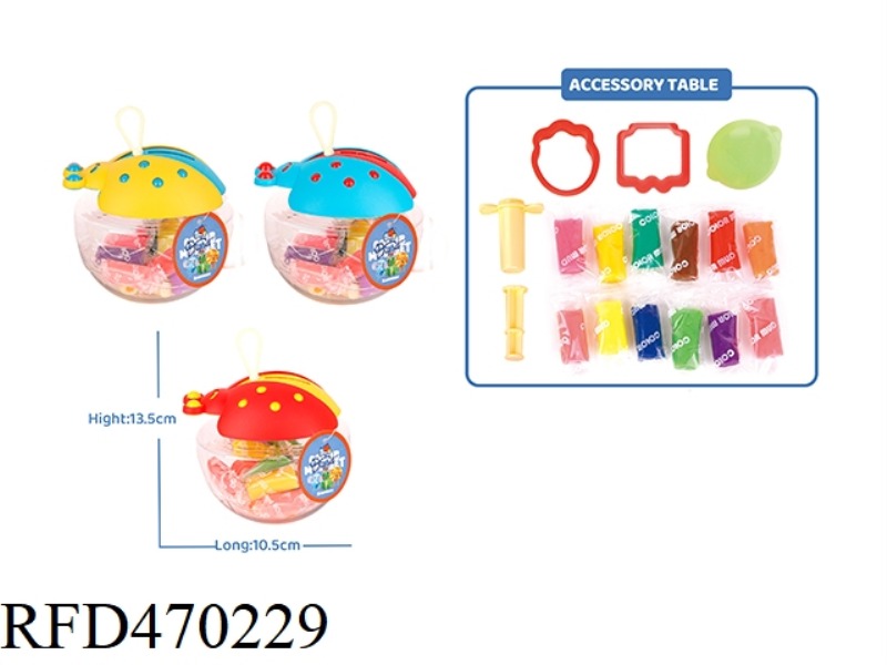 COLOR CLAY SET (6G/BAR)