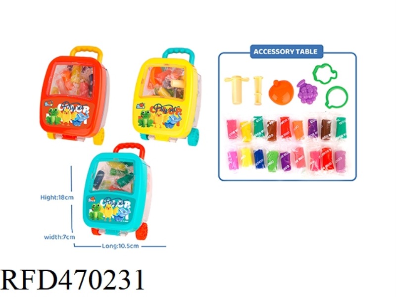 COLOR CLAY SET (6G/BAR)