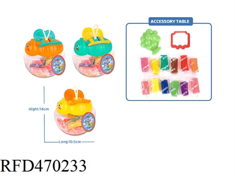 COLOR CLAY SET (6G/BAR)