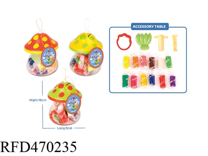 COLOR CLAY SET (6G/BAR)