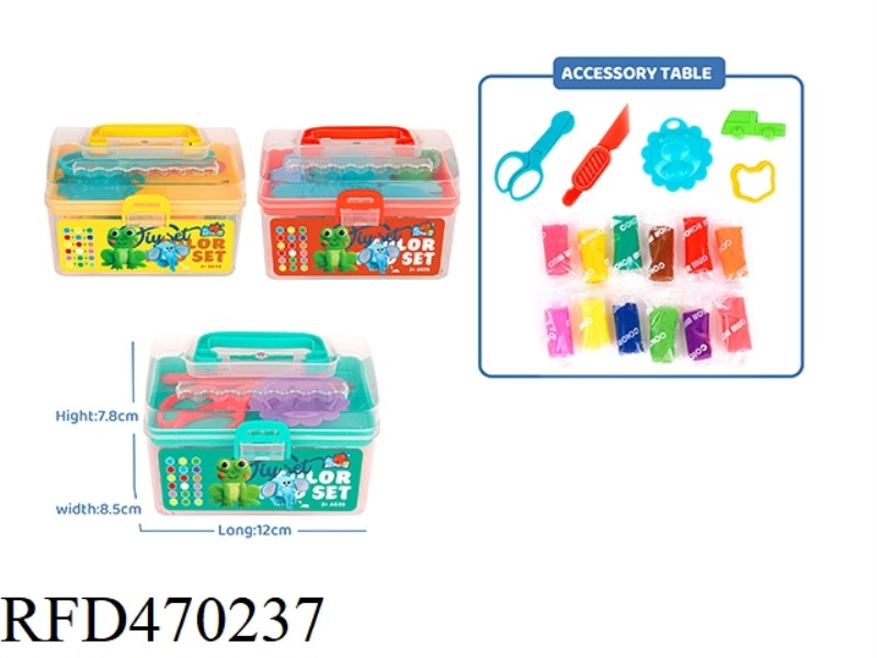 COLOR CLAY SET (10G/BAR)