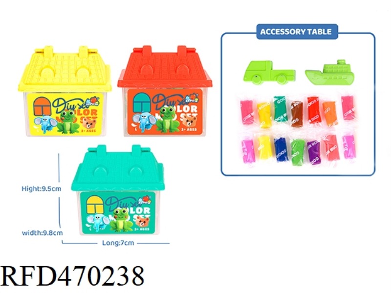 COLOR CLAY SET (6G/BAR)