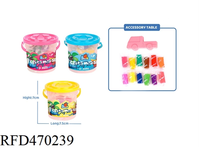 COLOR CLAY SET (6G/BAR)