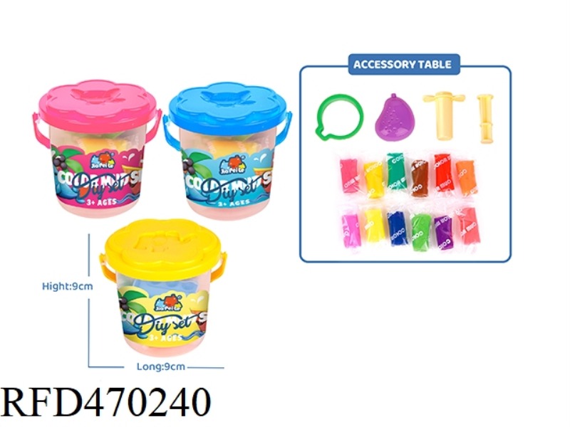COLOR CLAY SET (6G/BAR)