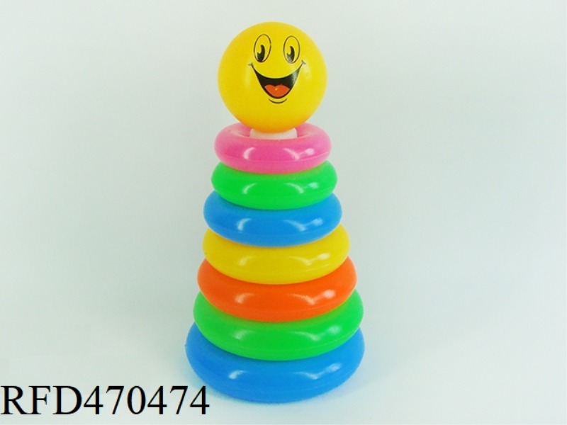 7-LAYER SMILEY FACE CIRCLE FERRULE