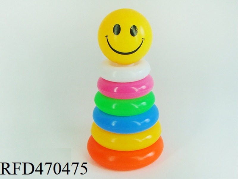6-LAYER SMILEY FACE CIRCLE FERRULE