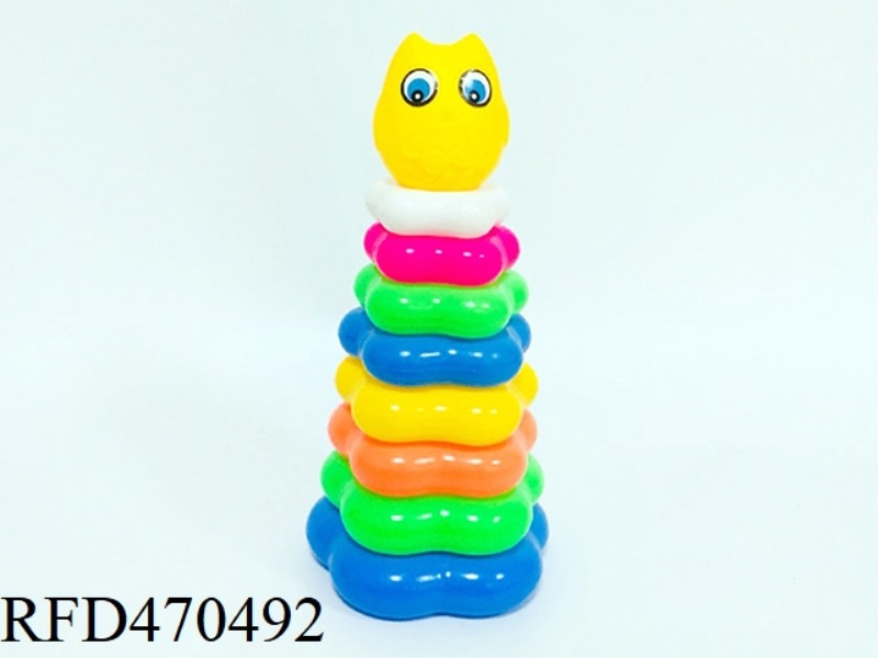 PLUM-SHAPED 8-LAYER OWL FERRULE