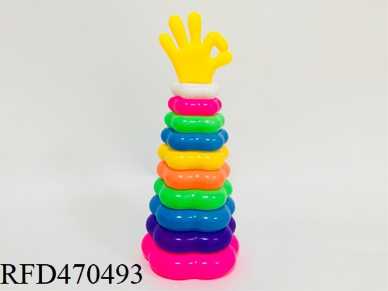 PLUM-SHAPED 10-LAYER FINGER FERRULE