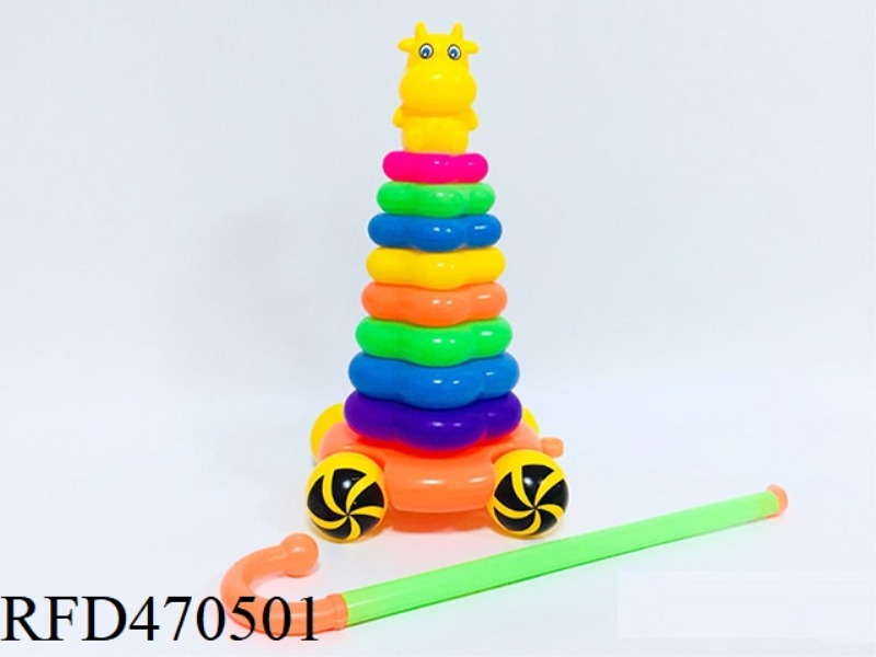 PLUM-SHAPED 9-LAYER OX TROLLEY WHEEL FERRULE