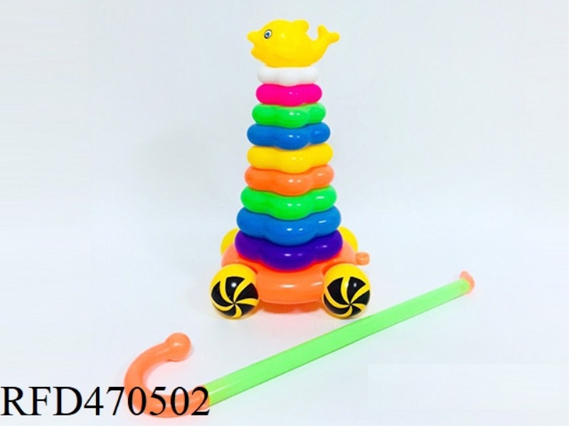 PLUM-SHAPED 10-LAYER DOLPHIN WHEEL FERRULE