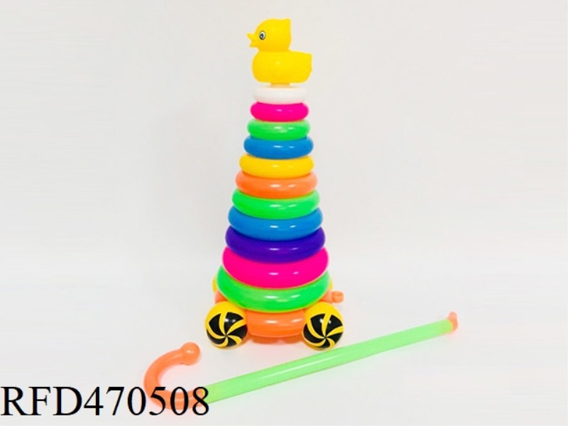 ROUND 12-LAYER FLAT DUCK TROLLEY WHEEL RING