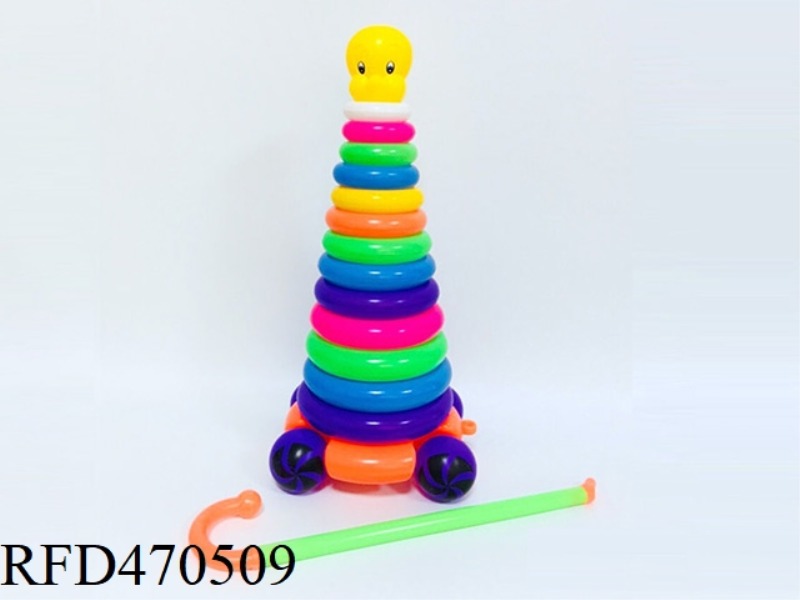 ROUND 14-LAYER TWEETY TROLLEY WHEEL FERRULE
