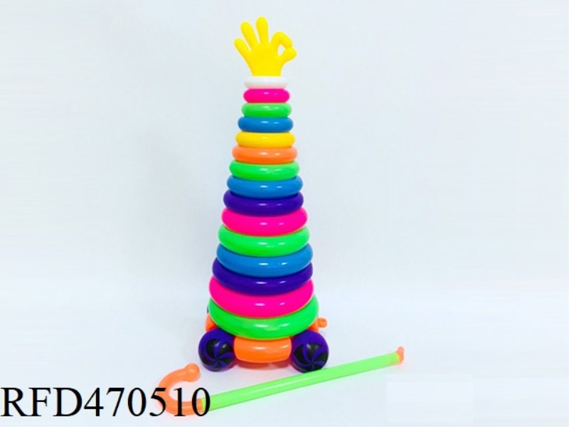 ROUND 16 LAYER FINGER TROLLEY WHEEL FERRULE