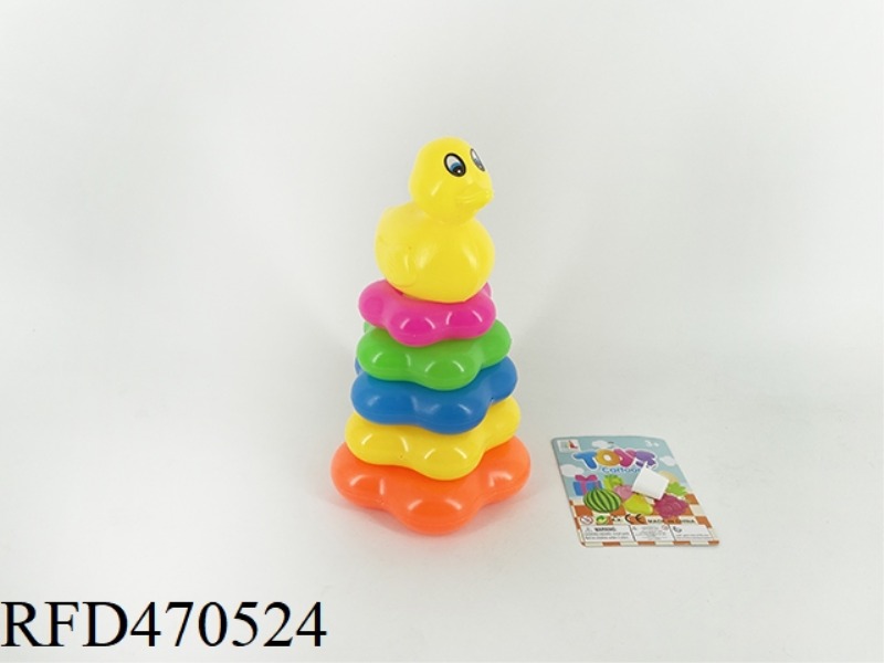 5 LAYERS PLUM BLOSSOM DUCK RING