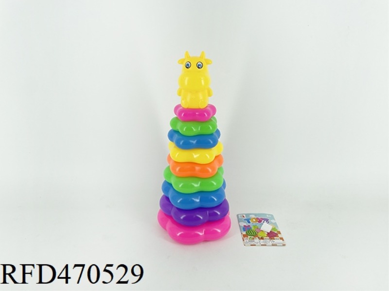 9-LAYER PLUM BLOSSOM OX FERRULE