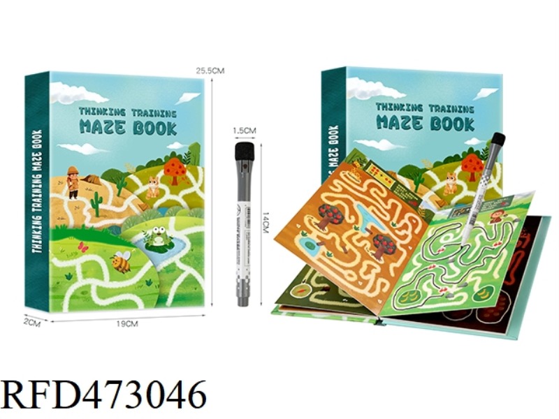 PAPER MIND TRAINING MAZE BOOK