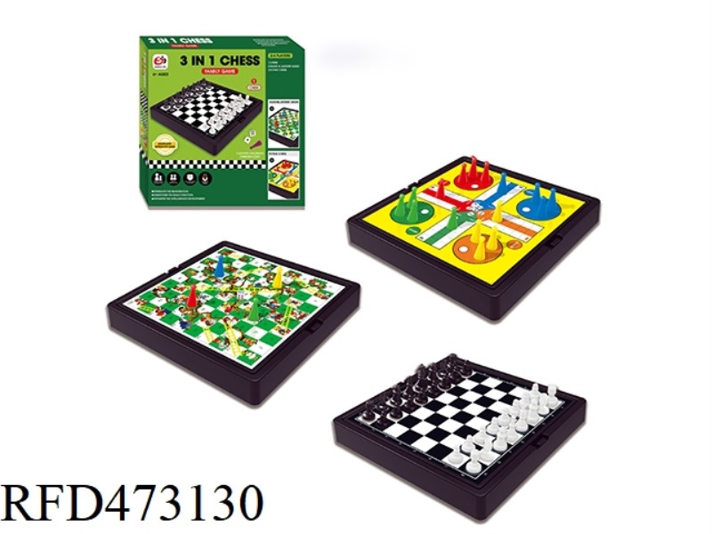 3 IN 1 CHESSBOARD