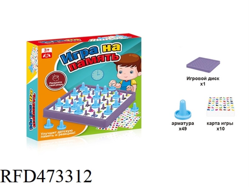 MEMORY GAME (RUSSIAN VERSION)