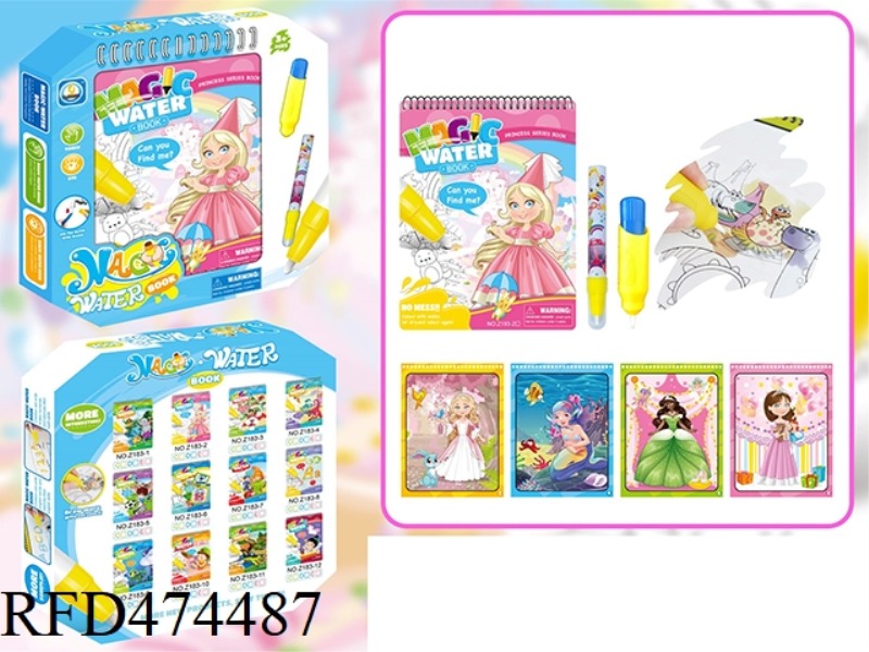 PRINCESS WORLD WATER ALBUM (DOUBLE PEN)