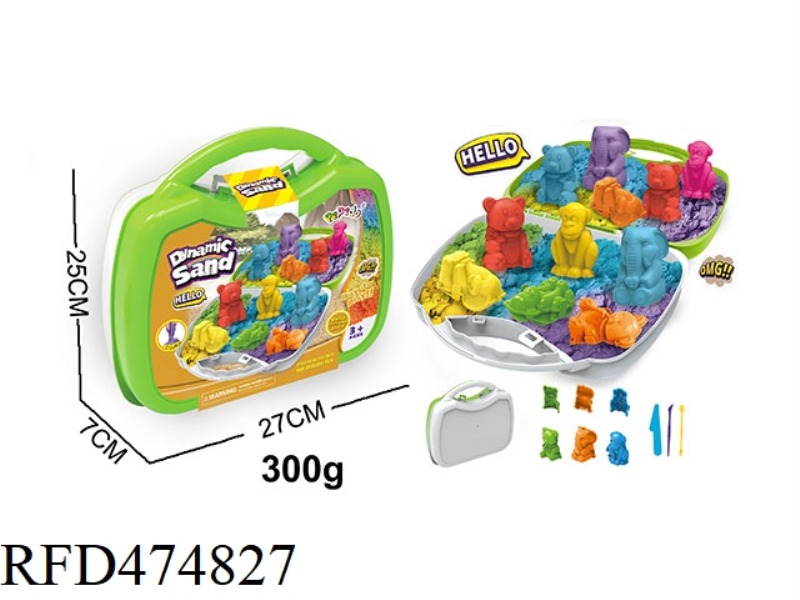 SPACE SAND 3D ANIMAL SET (300G)