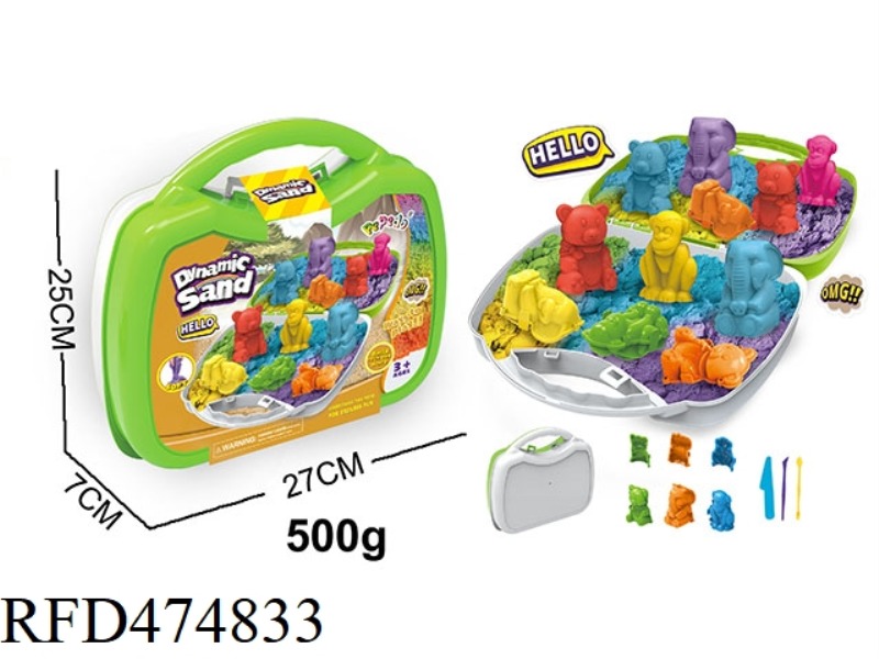 SPACE SAND 3D ANIMAL SET (500G)
