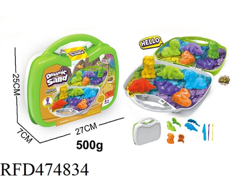 SPACE SAND 3D ANIMAL SET (500G)
