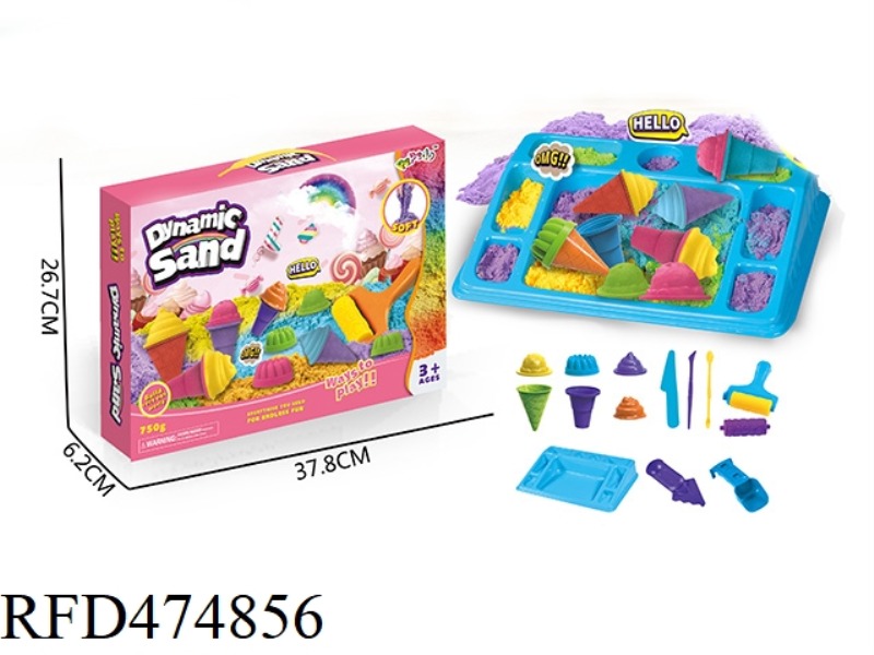 SPACE SAND ICE CREAM SET (750G)