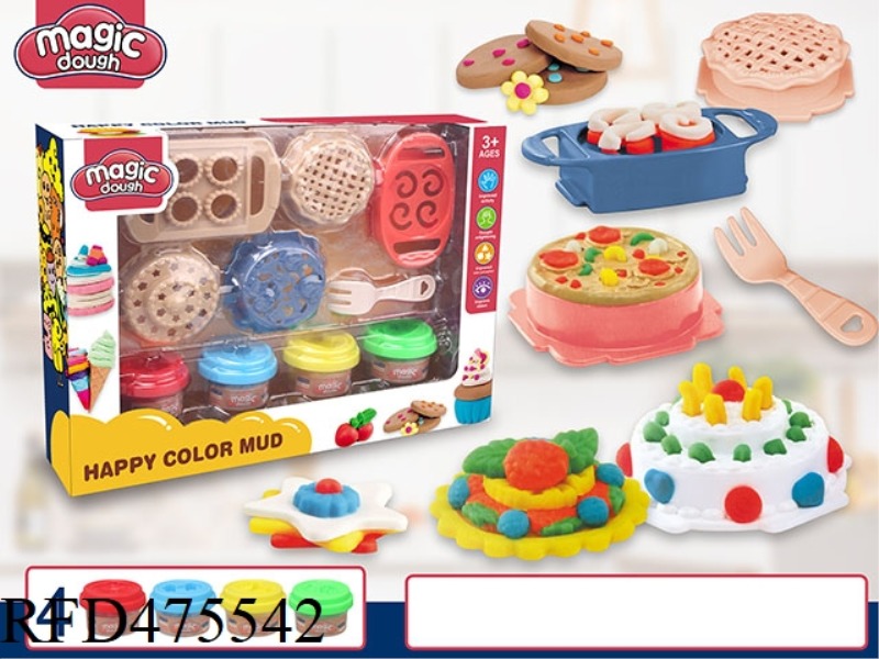 COLORFUL CLAY TOY SET