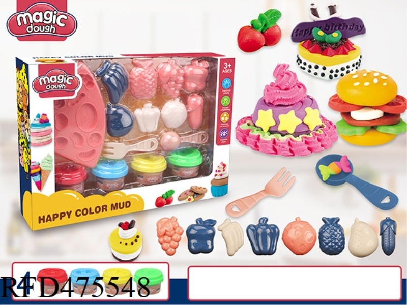 COLORFUL CLAY TOY SET
