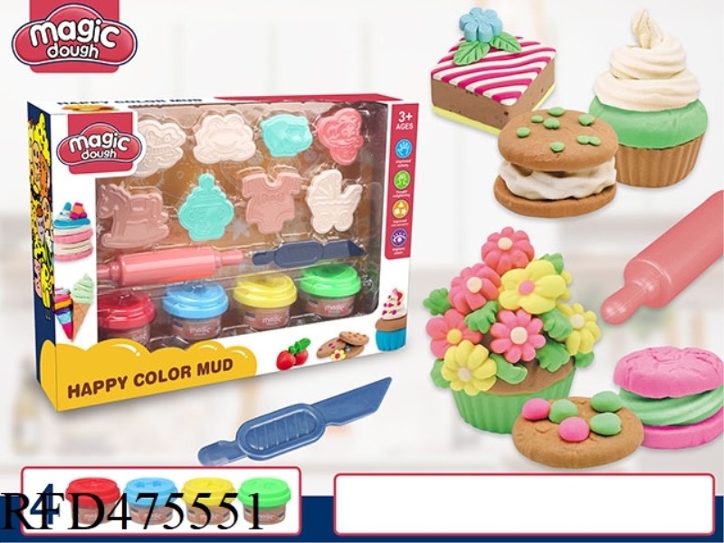 COLORFUL CLAY TOY SET