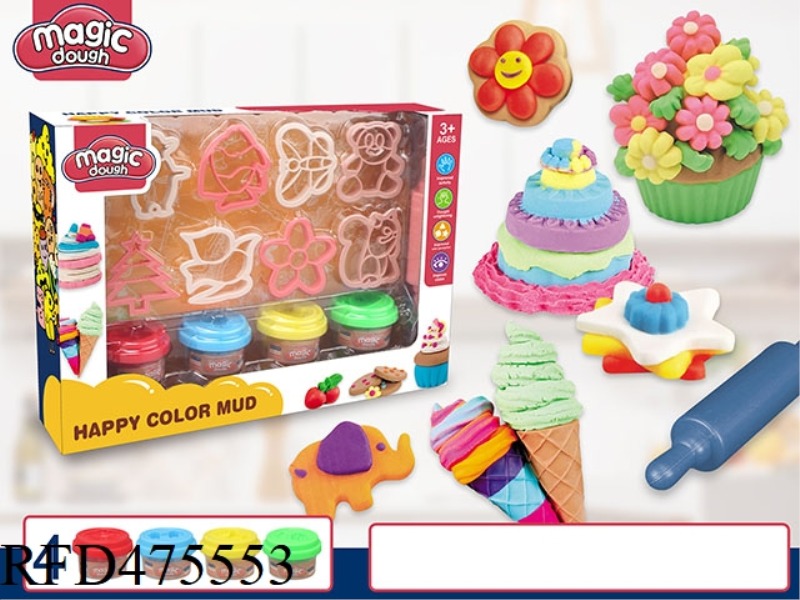 COLORFUL CLAY TOY SET
