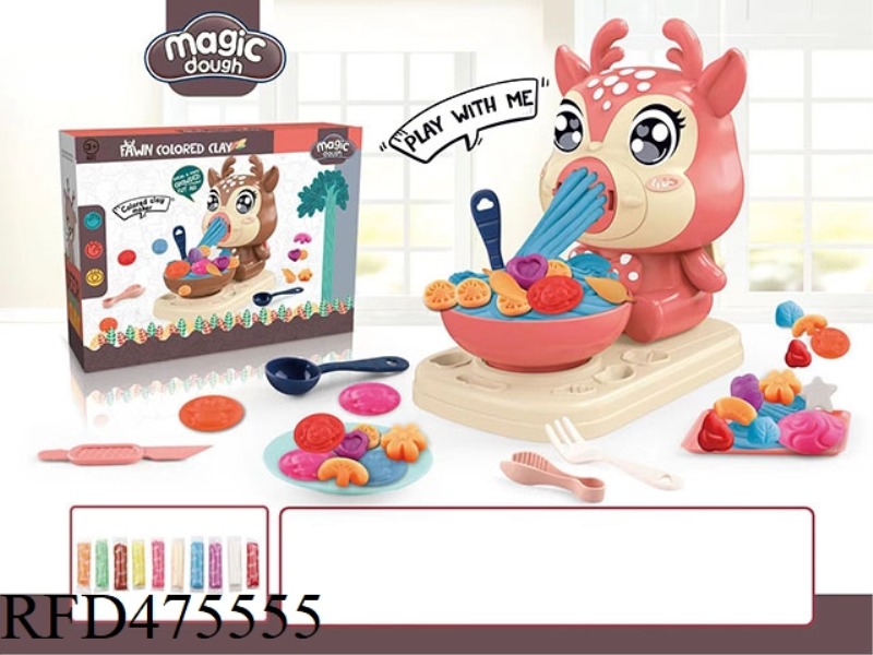 COLORFUL MUD DEER SET