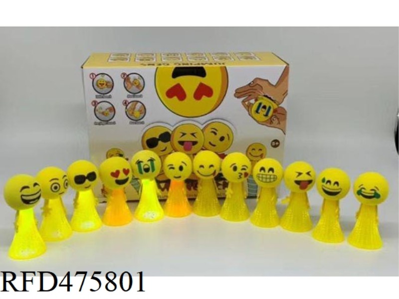 QQ SMILEY BOUNCE ELF 24PCS WITH LIGHT