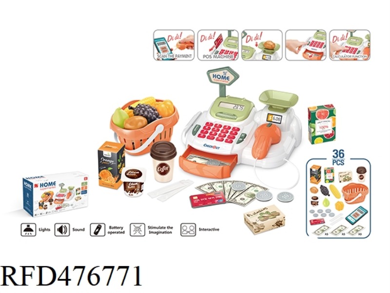 CASH REGISTER COMBINATION SET