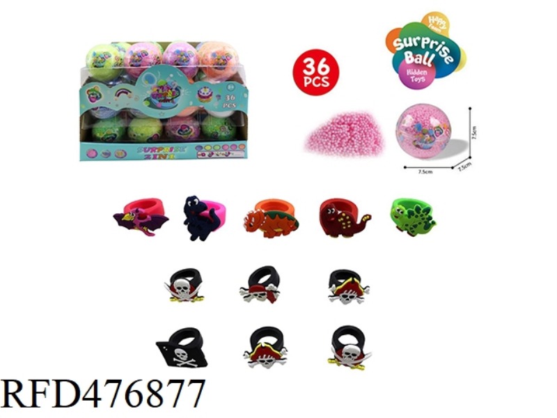 7.5CM FOAM BALL 36PCS