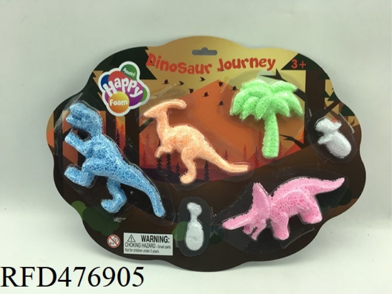 DIY FOAM DINOSAUR