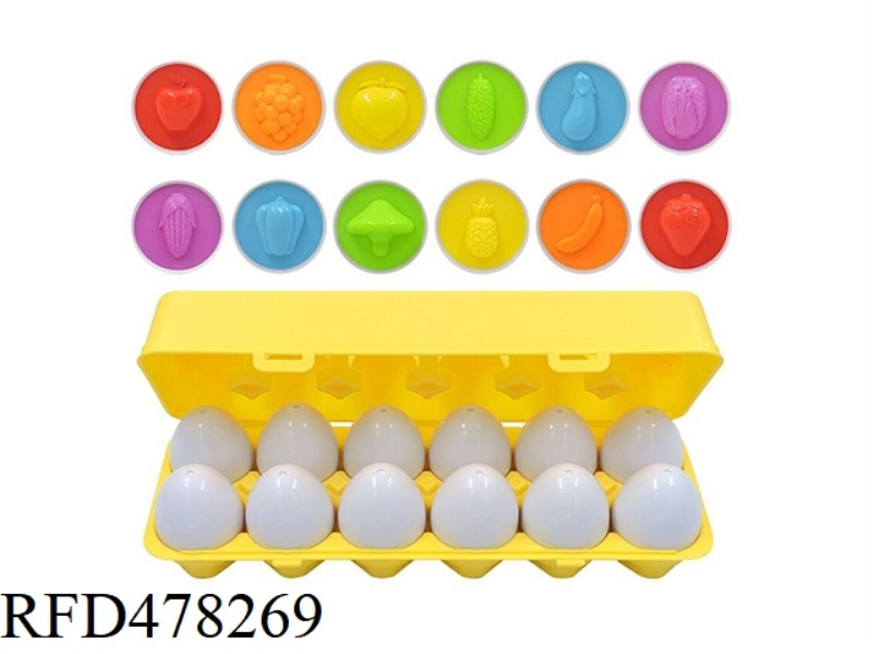 FRUIT AND VEGETABLE PAIRING EGG