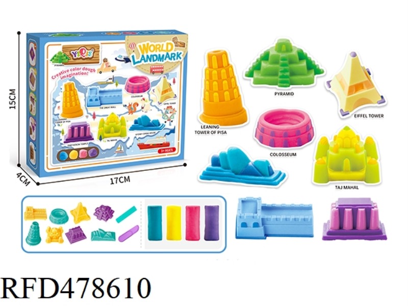 WORLD FAMOUS BUILDING COLOR CLAY