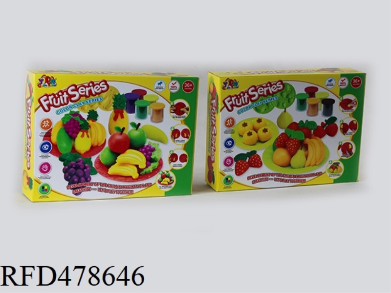 FRESH FRUIT COLOR MUD (2 TYPES)