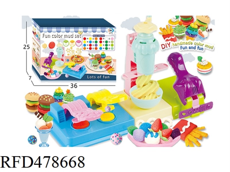 FUN COLOR MUD SET