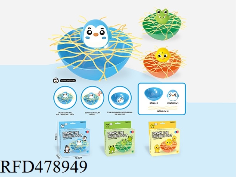 PENGUIN FROG DUCK NOODLE BOWL GAME