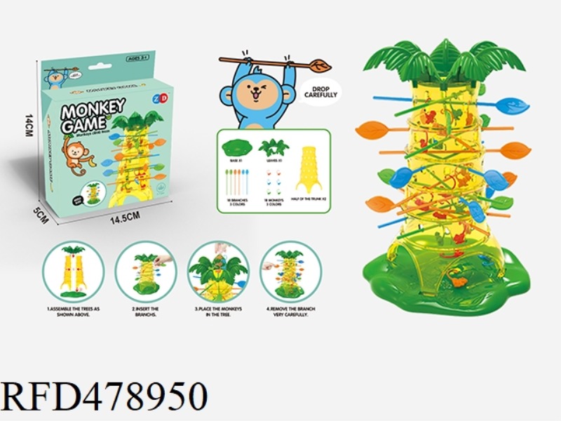 TUMBLING TRUMPET MONKEY GAME