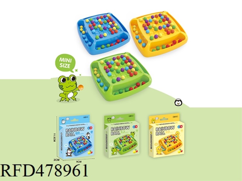 MINI PENGUIN FROG DUCK BEAD MATCHING GAME