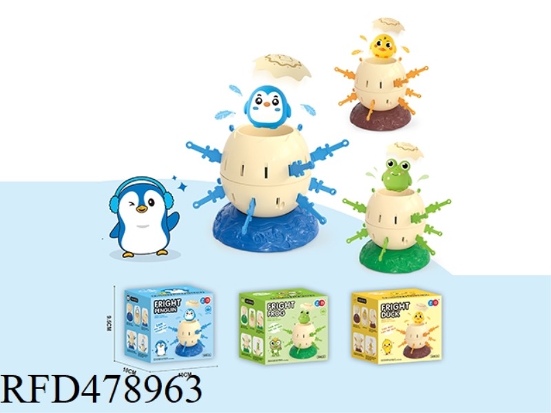 TRUMPET PENGUIN FROG DUCK PIRATE EGG GAME