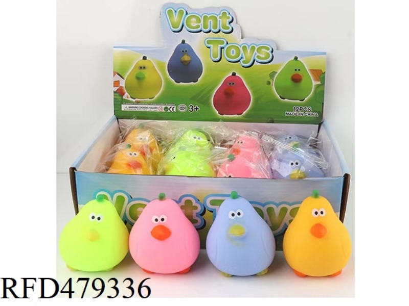12 FLOUR PEAR-SHAPED CHICKS