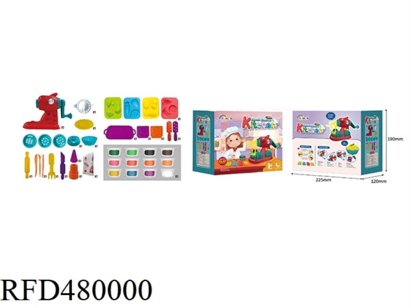 COLOR MUD NOODLE MACHINE